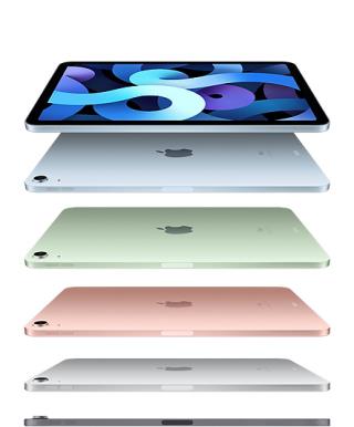 iPad Air 10.9" Rose Gold/ Sky Blue/ Green